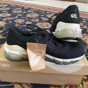 Asics Black and White Athletic Shoes NEW in box